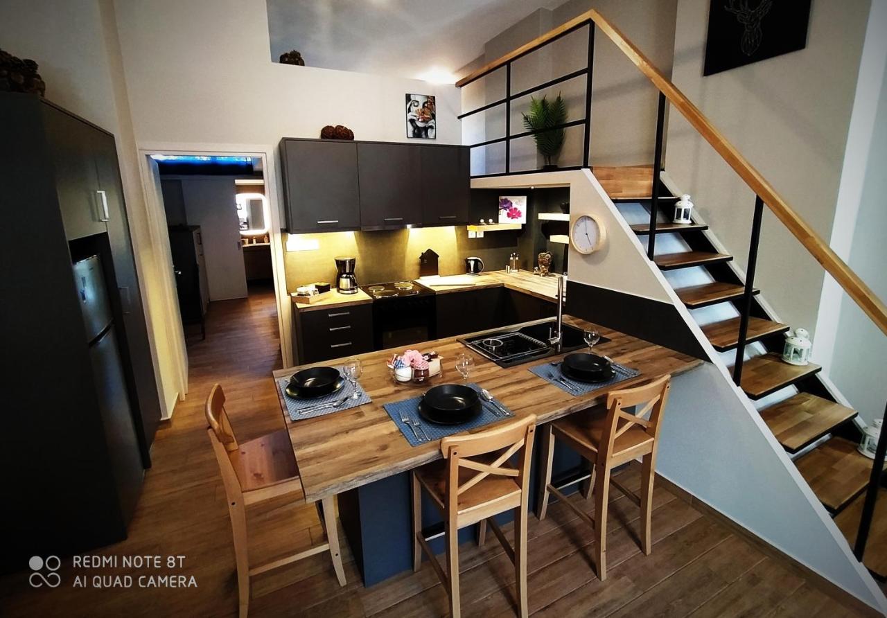 Апартаменти Key For Kiato House-Modern Loft Design Екстер'єр фото